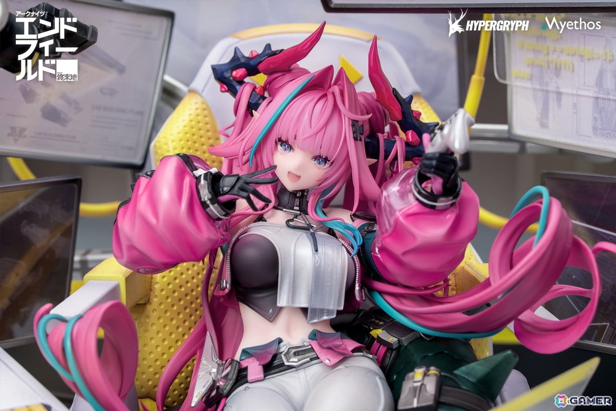 「アークナイツ：エンドフィールド」イヴォンヌのサイバーパンクな日常のワンシーンを立体化！彼女の洗練されたファッションも忠実に再現の画像