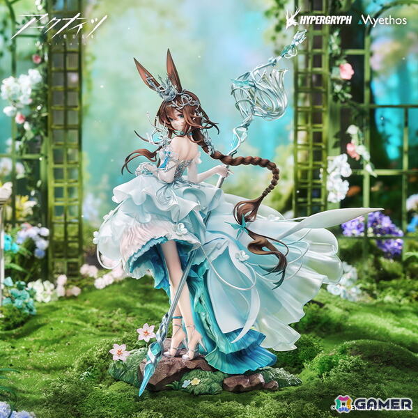 「アークナイツ」アーミヤが溜息が出るほど美しい「時巡る花園VER.」となって1/7スケールフィギュアで登場！花咲く小径でふと振り返る優雅な一瞬を立体化の画像1