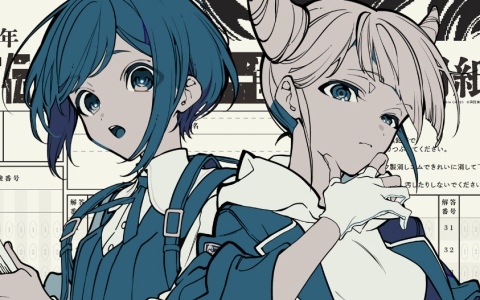 「都市伝説解体・センター試験」予習と前日譚を兼ねた模擬試験が公開!福来あざみ(CV:和久野愛佳)とジャスミン(CV:高森奈津美)が登場