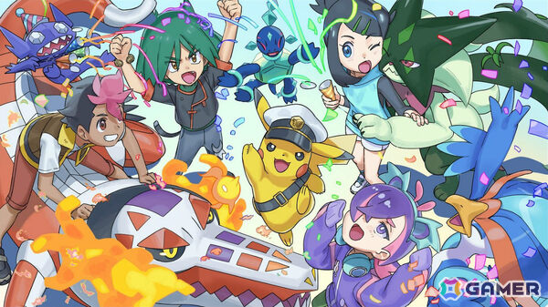 アニメ「ポケットモンスター」もポケモン30周年をお祝い！キャラデザ・山崎玲愛氏による描き下ろしイラストや30周年ロゴ（アニポケVer.）、スペシャルPVが公開の画像2