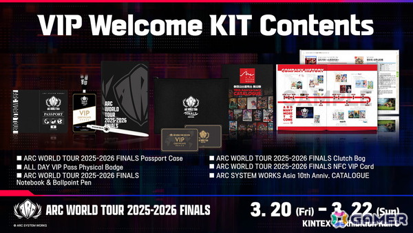 「ARC WORLD TOUR 2025-2026 FINALS」会場内コンテンツを紹介！「MARVEL Tōkon: Fighting Souls」の試遊出展も決定の画像11