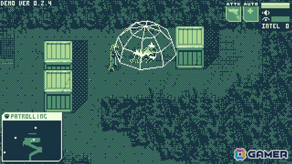 レトロハンドヘルドゲーム機風のグラフィック＆サウンドで楽しむステルスアクション「スパイドロップス 外伝」Steam Nextフェスで体験版が配信！の画像5