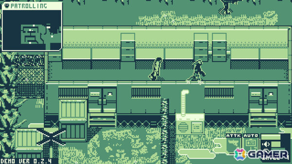 レトロハンドヘルドゲーム機風のグラフィック＆サウンドで楽しむステルスアクション「スパイドロップス 外伝」Steam Nextフェスで体験版が配信！の画像6