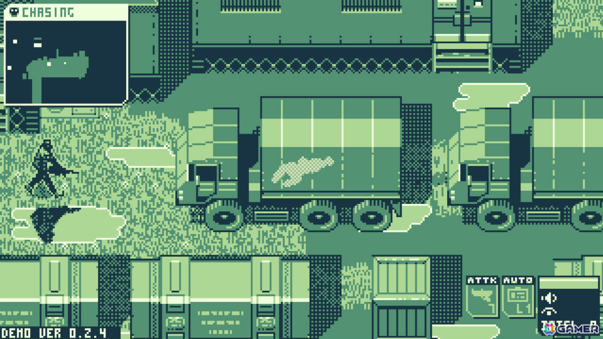 レトロハンドヘルドゲーム機風のグラフィック＆サウンドで楽しむステルスアクション「スパイドロップス 外伝」Steam Nextフェスで体験版が配信！の画像