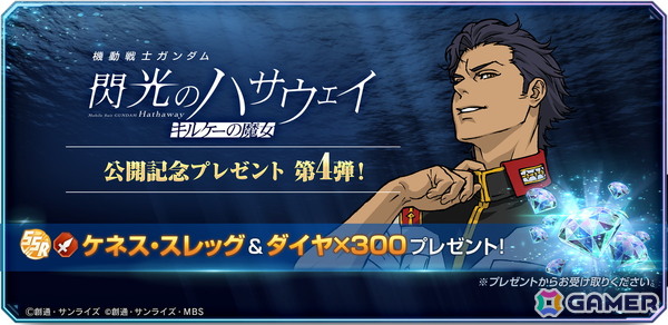 「SDガンダム ジージェネレーション エターナル」でSSR「ケネス・スレッグ」が貰えるプレゼントキャンペーンが開催！マスターリーグはガンダムファイト仕様にの画像1