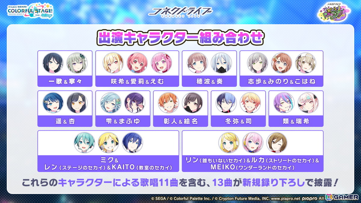 「プロセカ」シャッフルユニットで行うコネクトライブ「Parallel Paaaarty!!!!」が5月10日開催！「#コンパス」コラボや「クリエイターズフェスタ2026」の情報もの画像