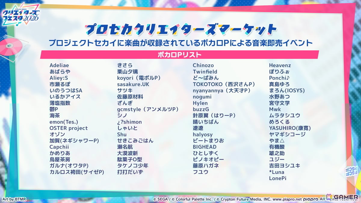 「プロセカ」シャッフルユニットで行うコネクトライブ「Parallel Paaaarty!!!!」が5月10日開催！「#コンパス」コラボや「クリエイターズフェスタ2026」の情報もの画像