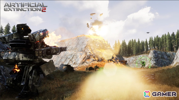 メカRTS「タイタン防衛線2」のSteam Nextフェス版デモが近日配信!タワーディフェンスとFPSが融合したゲーム性に注目の画像