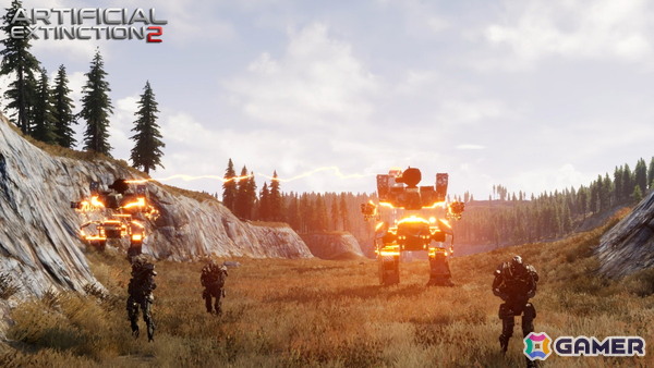 メカRTS「タイタン防衛線2」のSteam Nextフェス版デモが近日配信!タワーディフェンスとFPSが融合したゲーム性に注目の画像