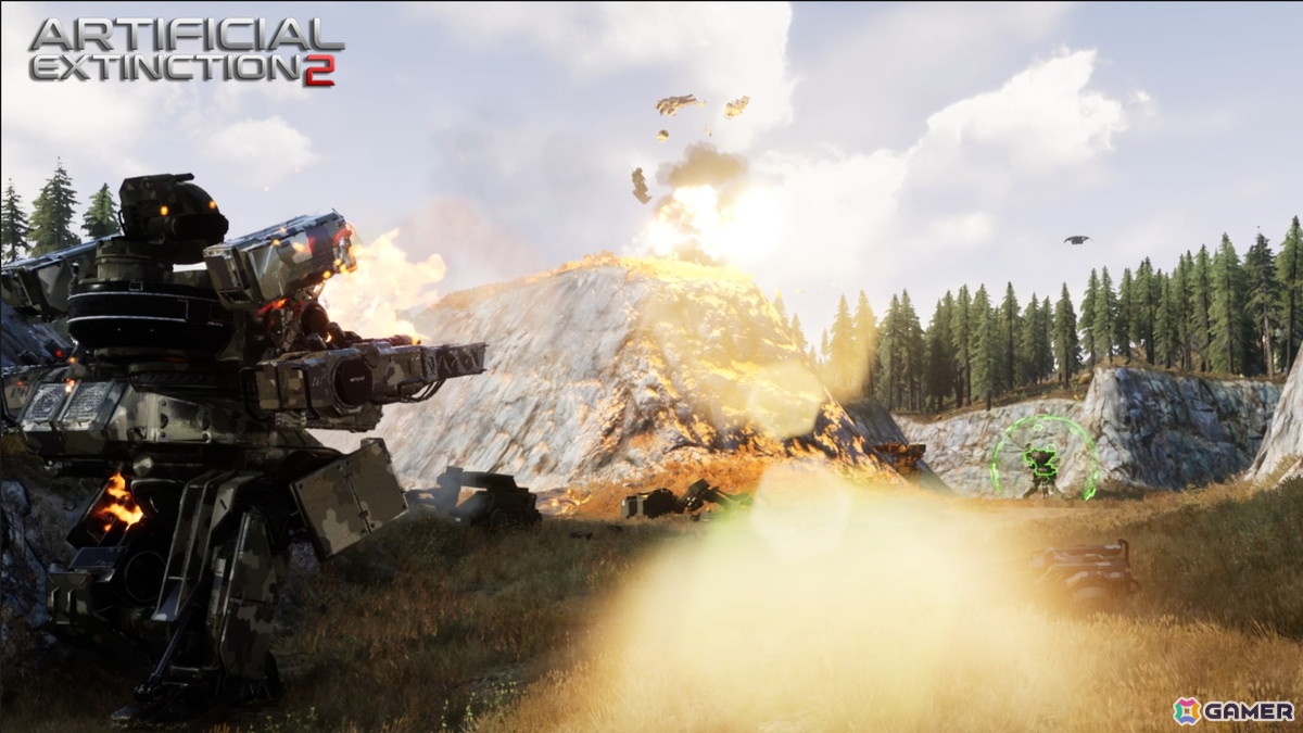 メカRTS「タイタン防衛線2」のSteam Nextフェス版デモが近日配信！タワーディフェンスとFPSが融合したゲーム性に注目の画像10