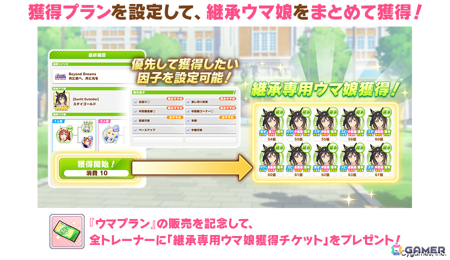 「ウマ娘」フォーエバーヤング（CV：海弓シュリ）、カジノドライヴ（CV：愛美）ら8人の新ウマ娘が発表！新育成ウマ娘にはアーモンドアイが登場の画像