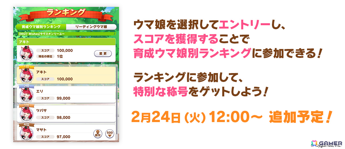 「ウマ娘」フォーエバーヤング（CV：海弓シュリ）、カジノドライヴ（CV：愛美）ら8人の新ウマ娘が発表！新育成ウマ娘にはアーモンドアイが登場の画像