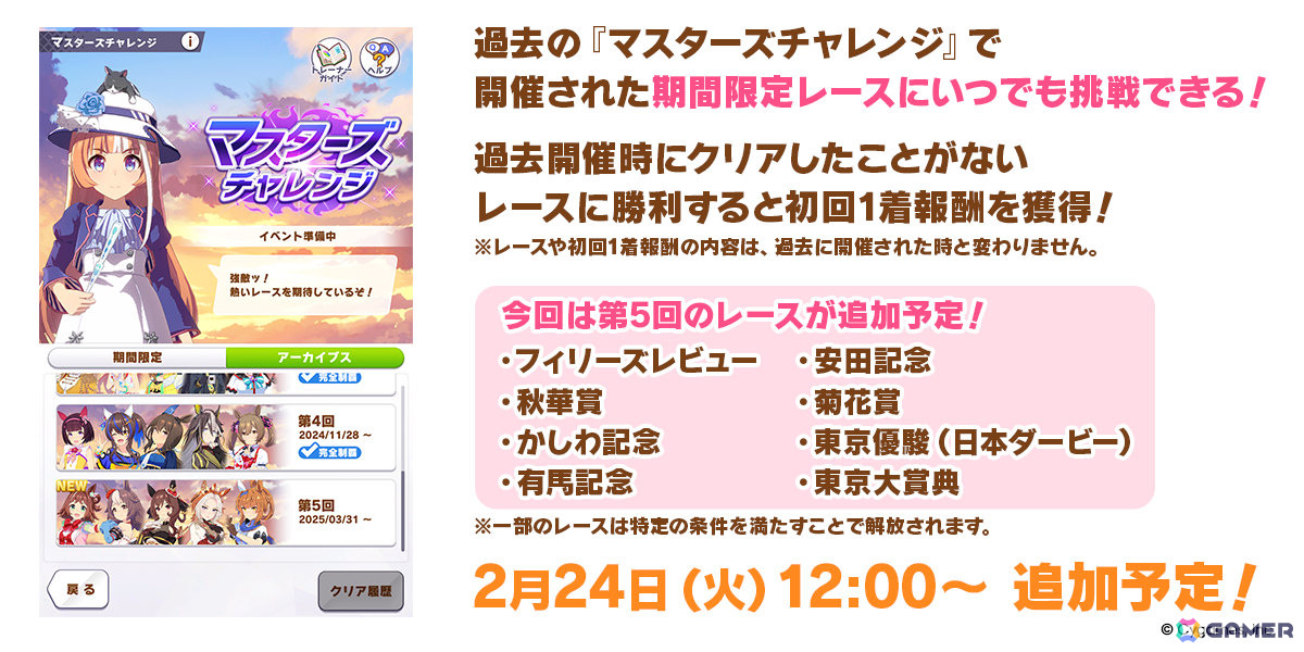 「ウマ娘」フォーエバーヤング（CV：海弓シュリ）、カジノドライヴ（CV：愛美）ら8人の新ウマ娘が発表！新育成ウマ娘にはアーモンドアイが登場の画像