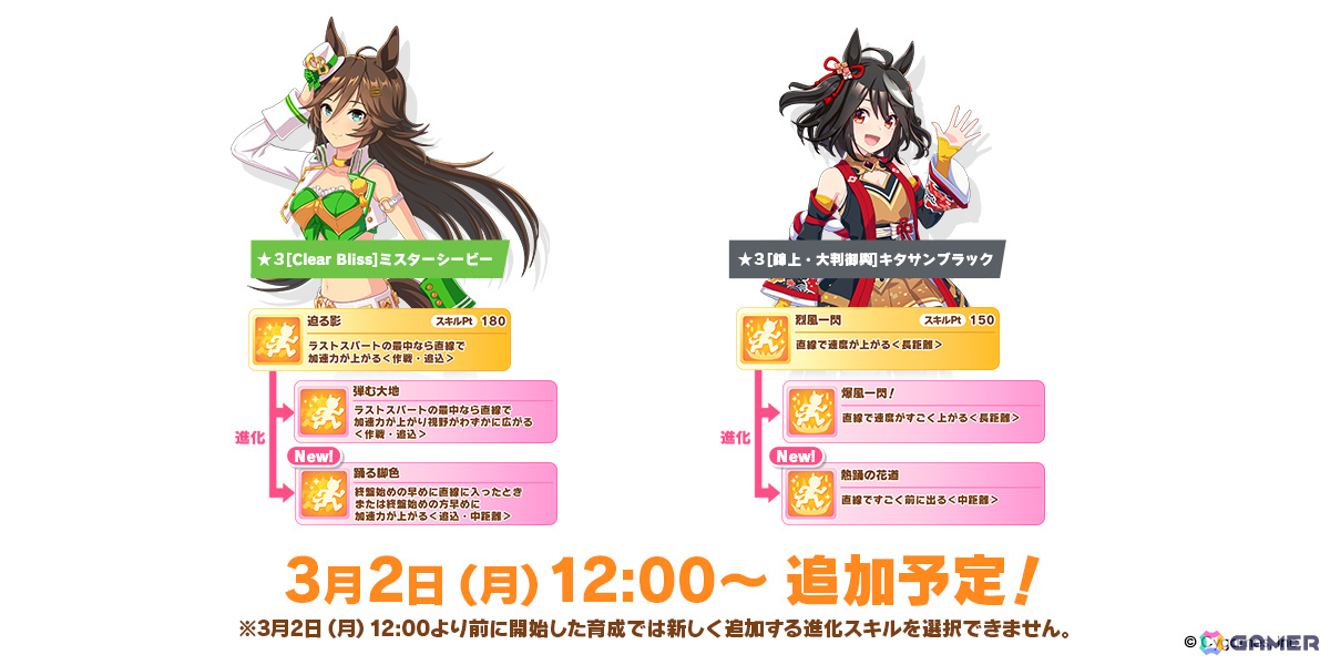 「ウマ娘」フォーエバーヤング（CV：海弓シュリ）、カジノドライヴ（CV：愛美）ら8人の新ウマ娘が発表！新育成ウマ娘にはアーモンドアイが登場の画像