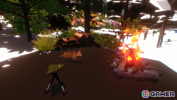 “ゲーム画面をクリックしない”一風変わったクリッカーゲーム「たき火と猫」が正式リリース！20％OFFセールやサポーターパックDLCもの画像
