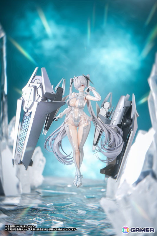「勝利の女神：NIKKE」のシンデレラがアクションフィギュア化！“背中で魅せる”ゲームの醍醐味を再現するため、無可動の射撃ポーズ専用ボディも付属の画像1