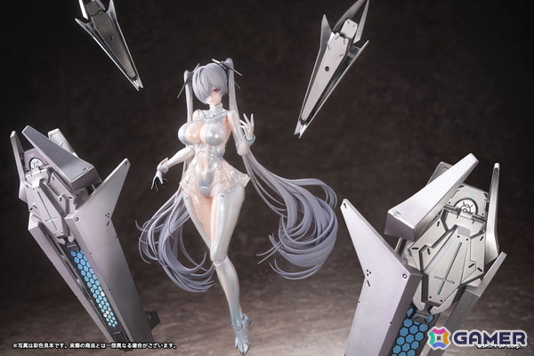 「勝利の女神：NIKKE」のシンデレラがアクションフィギュア化！“背中で魅せる”ゲームの醍醐味を再現するため、無可動の射撃ポーズ専用ボディも付属の画像14