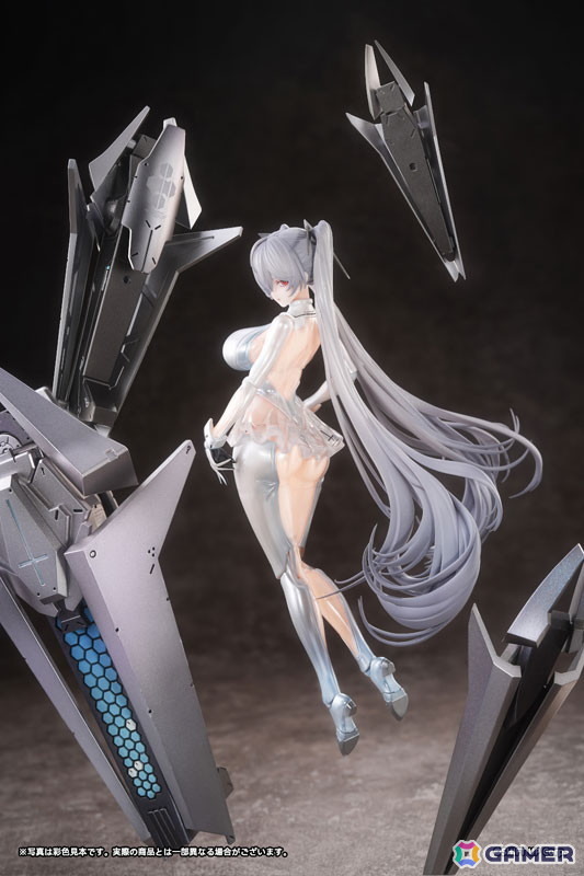「勝利の女神：NIKKE」のシンデレラがアクションフィギュア化！“背中で魅せる”ゲームの醍醐味を再現するため、無可動の射撃ポーズ専用ボディも付属の画像16