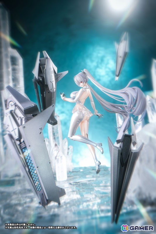 「勝利の女神：NIKKE」のシンデレラがアクションフィギュア化！“背中で魅せる”ゲームの醍醐味を再現するため、無可動の射撃ポーズ専用ボディも付属の画像9