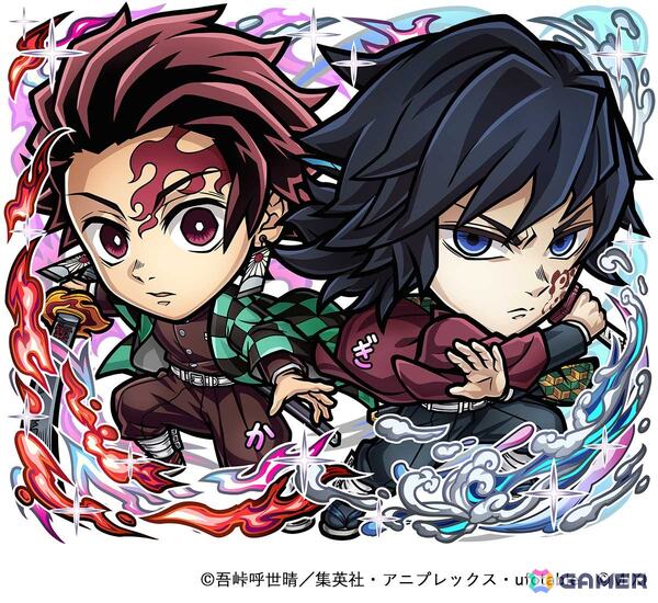 「コトダマン」とアニメ「鬼滅の刃」コラボ 第3弾無限城編 第一章 猗窩座再来が2月25日より開催！竈門炭治郎＆冨岡義勇がドリームコトダマンとして登場の画像2