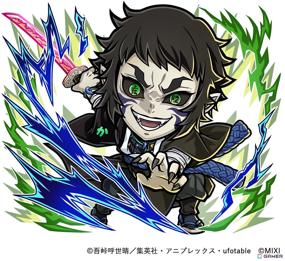 「コトダマン」とアニメ「鬼滅の刃」コラボ 第3弾無限城編 第一章 猗窩座再来が2月25日より開催！竈門炭治郎＆冨岡義勇がドリームコトダマンとして登場の画像14
