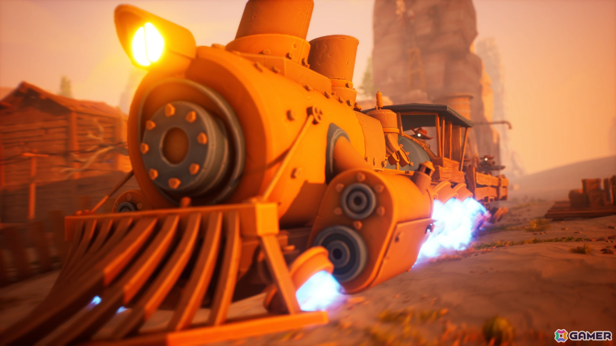 電車トリックアクションレース「電車アタック」や4人協力ナイトメア西部劇シューター「Far Far West」など4タイトルのデモがSteam Nextフェスにて公開!の画像