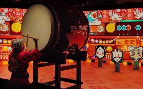 「太鼓の達人」25周年を記念したロゴ&ビジュアルや超巨大な和太鼓でプレイするスペシャルムービーが公開!どんちゃんのワガママにとことん付き合う企画もスタート