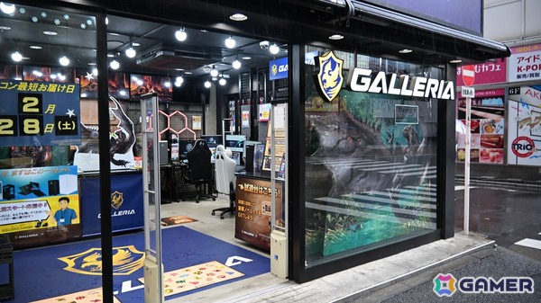 「GALLERIA Lounge」で「モンスターハンターワイルズ」のジャックイベントが開催！リオレウスの大型パネルやコラボPCの展示などを実施の画像1