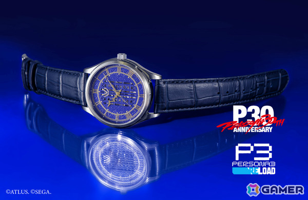「ペルソナ」シリーズ30周年を記念して「ペルソナ3 リロード」のベルベットルームをモチーフにした機械式時計が登場！文字盤はエレベーターの格子をイメージの画像1