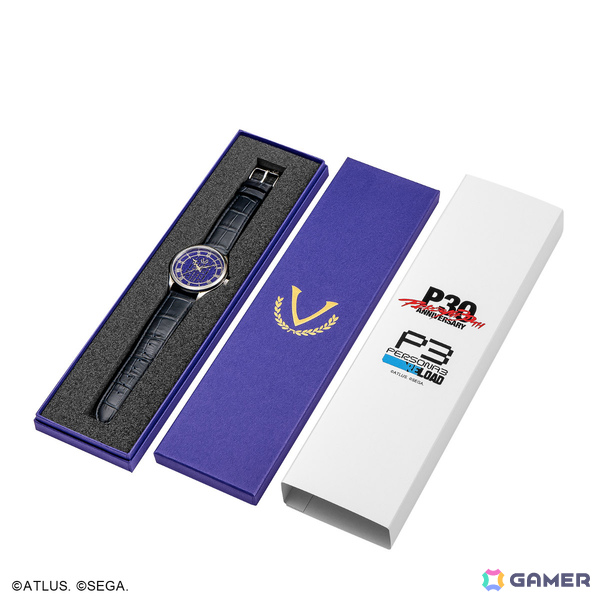 「ペルソナ」シリーズ30周年を記念して「ペルソナ3 リロード」のベルベットルームをモチーフにした機械式時計が登場!文字盤はエレベーターの格子をイメージの画像