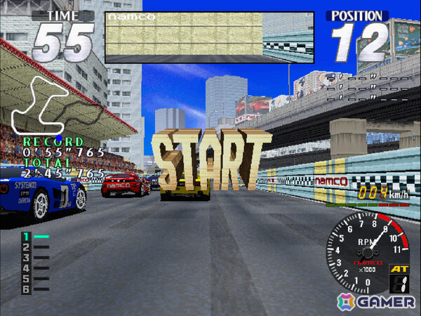 「リッジレーサー」シリーズ第3弾となるレースゲーム「レイブレーサー」がアーケードアーカイブス/アーケードアーカイブス2として2月26日に配信！の画像