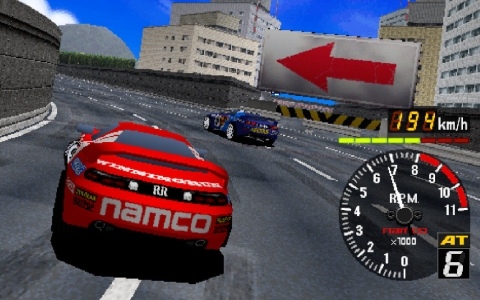 「リッジレーサー」シリーズ第3弾となるレースゲーム「レイブレーサー」がアーケードアーカイブス/アーケードアーカイブス2として2月26日に配信！