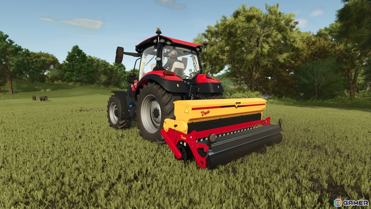 「ファーミングシミュレーター 25」のコンテンツ拡張パック「VREDO Pack」が3月26日に配信!ブランド2社と農機12種、イノシシが追加の画像