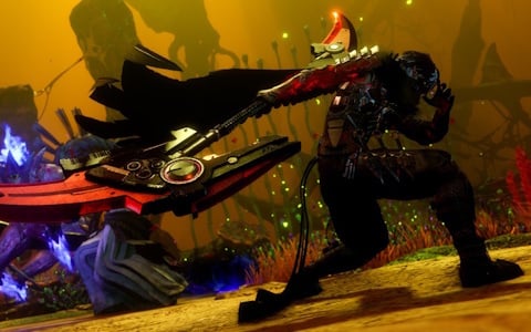 対魔忍GOGO！」エドウィン・ブラックを演じる堀内賢雄さんのサイン色紙