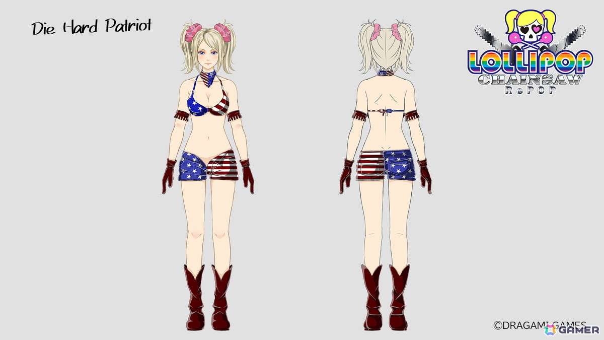 Die Hard Patriot デザインイラスト