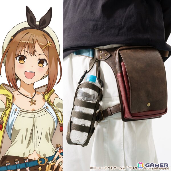 アニメ「ライザのアトリエ」よりライザの装いと冒険の記憶が詰め込まれたコラボ腕時計、レッグバッグ、長財布が登場！の画像33