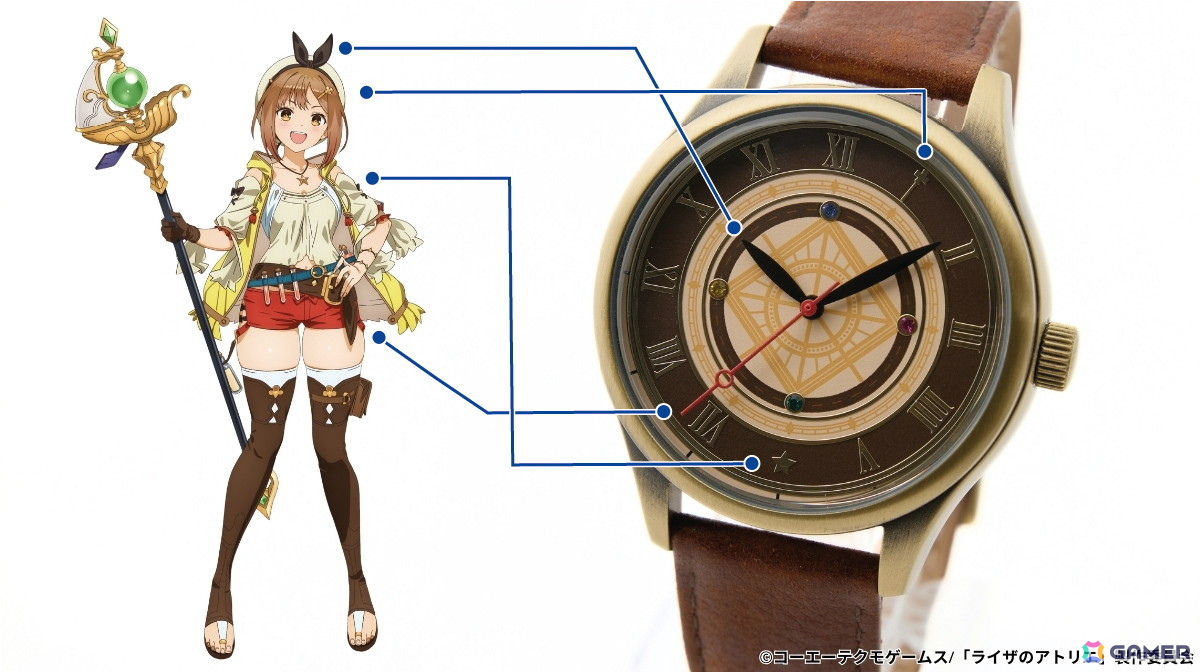 アニメ「ライザのアトリエ」よりライザの装いと冒険の記憶が詰め込まれ