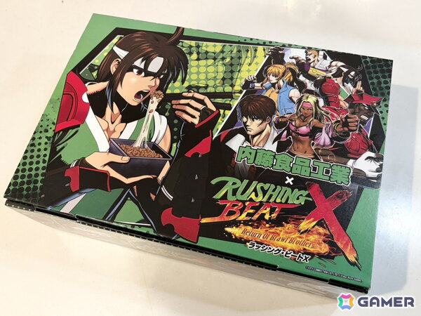 「ラッシング・ビートX」と内藤食品工業がコラボ！描き下ろしイラストが描かれたコラボ納豆セットが発売の画像2