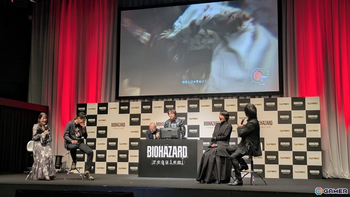 「バイオハザード レクイエム」グレースの日本語吹き替え版声優は貫地谷しほりさんが担当！レオン役・森川智之さんとともに出会いのシーンを生アフレコで披露の画像