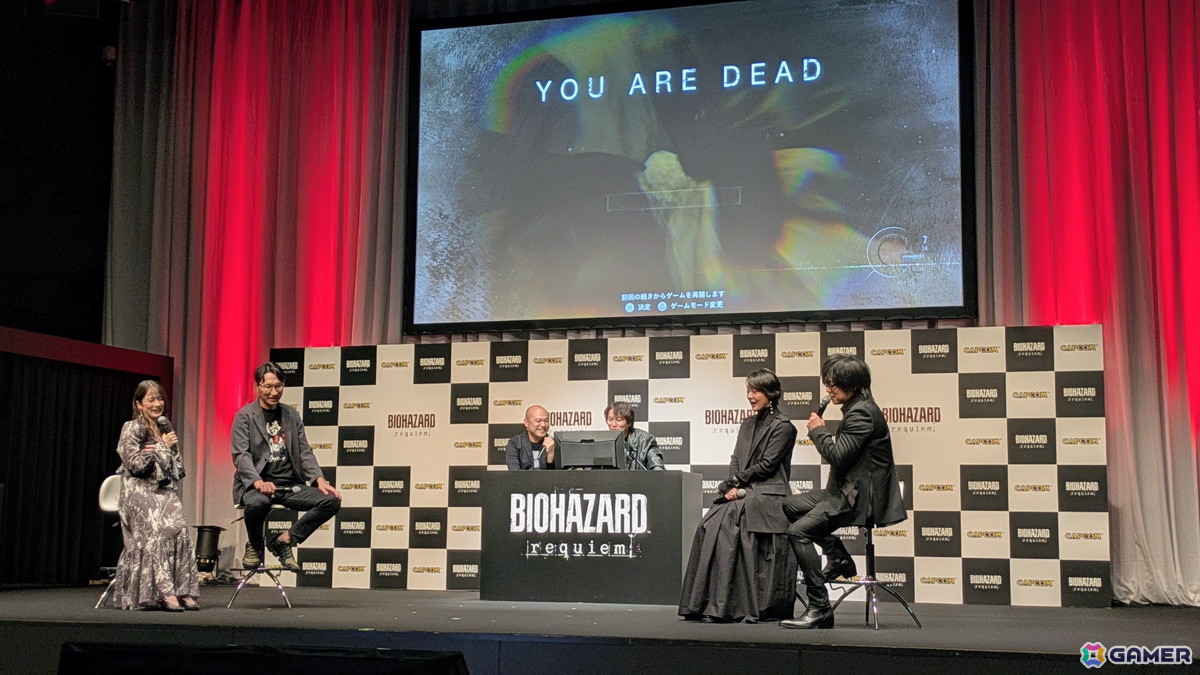 「バイオハザード レクイエム」グレースの日本語吹き替え版声優は貫地谷しほりさんが担当！レオン役・森川智之さんとともに出会いのシーンを生アフレコで披露の画像