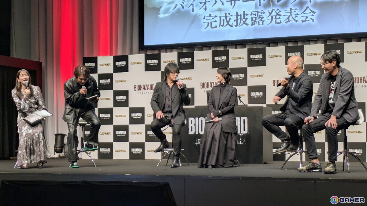 「バイオハザード レクイエム」グレースの日本語吹き替え版声優は貫地谷しほりさんが担当！レオン役・森川智之さんとともに出会いのシーンを生アフレコで披露の画像