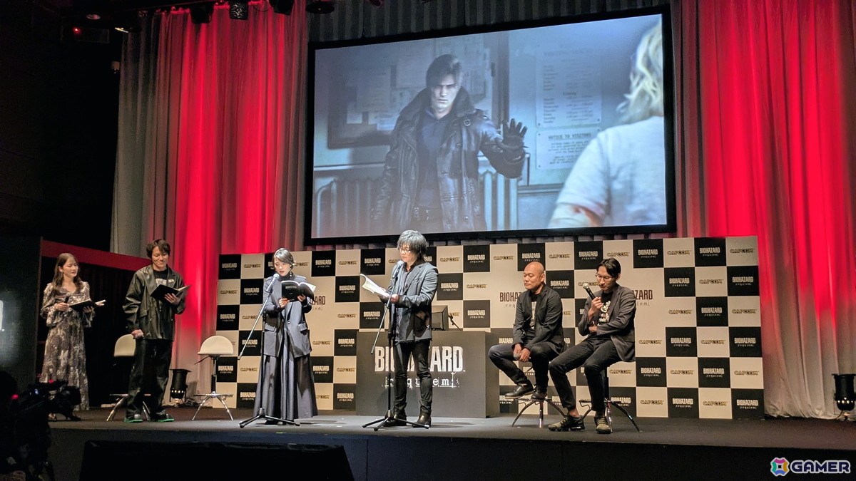 「バイオハザード レクイエム」グレースの日本語吹き替え版声優は貫地谷しほりさんが担当！レオン役・森川智之さんとともに出会いのシーンを生アフレコで披露の画像