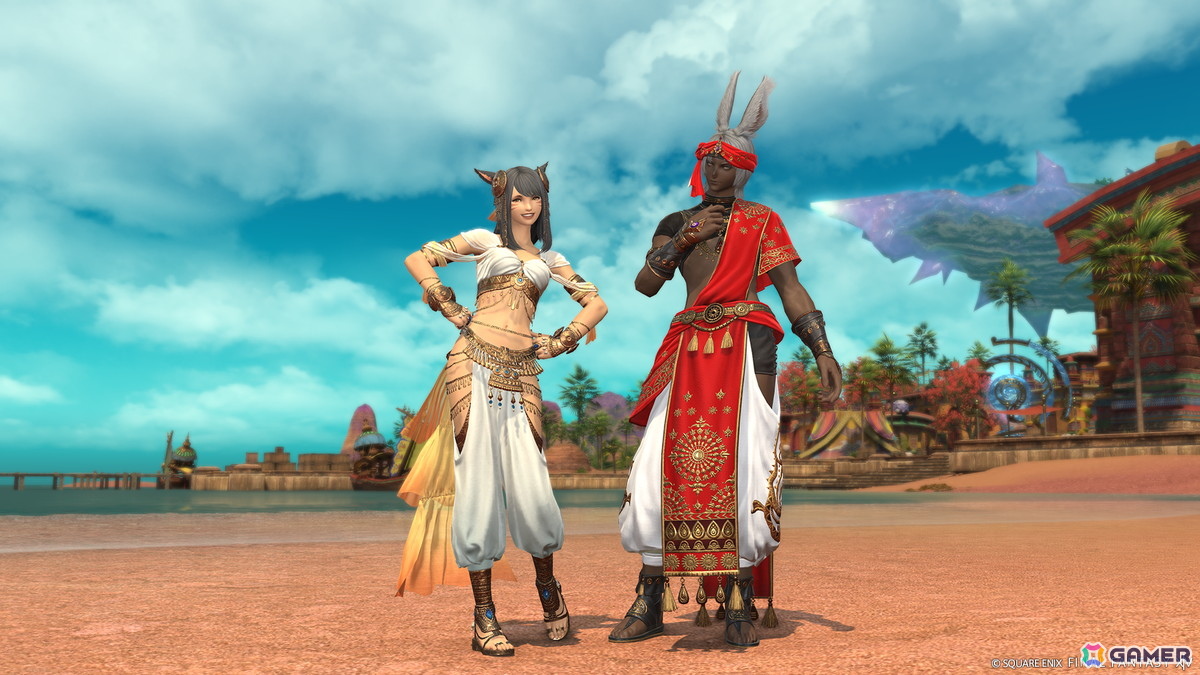「FFXIV」パッチ7.45より「ヴァリアントダンジョン 商客物語」＆サブクエスト「事件屋ヒルディブランド 黄金編」の新たなスクリーンショットが公開！の画像