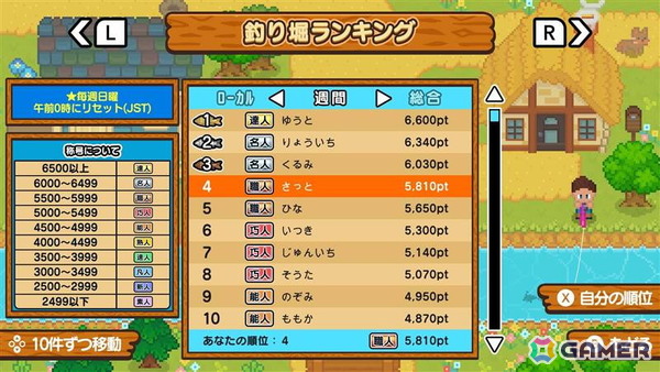 スローライフゲーム「ほのぼの釣り物語」が配信！釣りや村人との交流を通してのんびりとした時間を過ごそうの画像