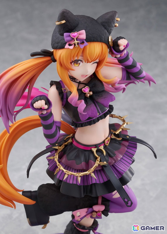 「ウマ娘」ハロウィンの衣装［ろっきん☆MewMeow］を身にまとったマヤノトップガンが立体化！パチッと決まったウィンクがチャーミングさを存分に引き立てるの画像10