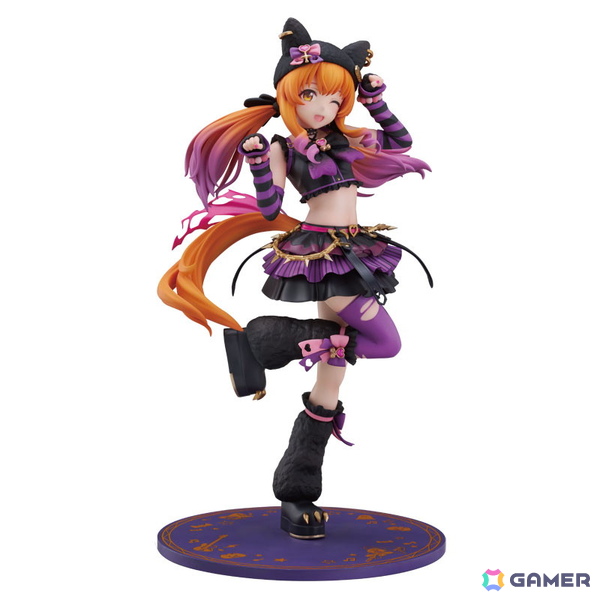 「ウマ娘」ハロウィンの衣装［ろっきん☆MewMeow］を身にまとったマヤノトップガンが立体化！パチッと決まったウィンクがチャーミングさを存分に引き立てるの画像14