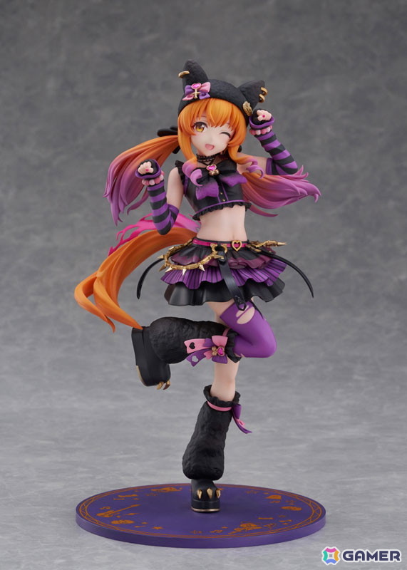 「ウマ娘」ハロウィンの衣装［ろっきん☆MewMeow］を身にまとったマヤノトップガンが立体化！パチッと決まったウィンクがチャーミングさを存分に引き立てるの画像7