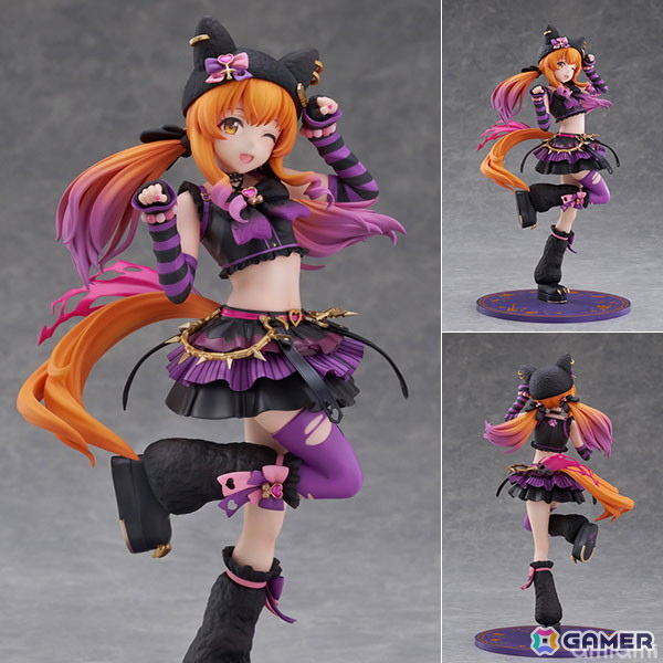 「ウマ娘」ハロウィンの衣装［ろっきん☆MewMeow］を身にまとったマヤノトップガンが立体化！パチッと決まったウィンクがチャーミングさを存分に引き立てるの画像