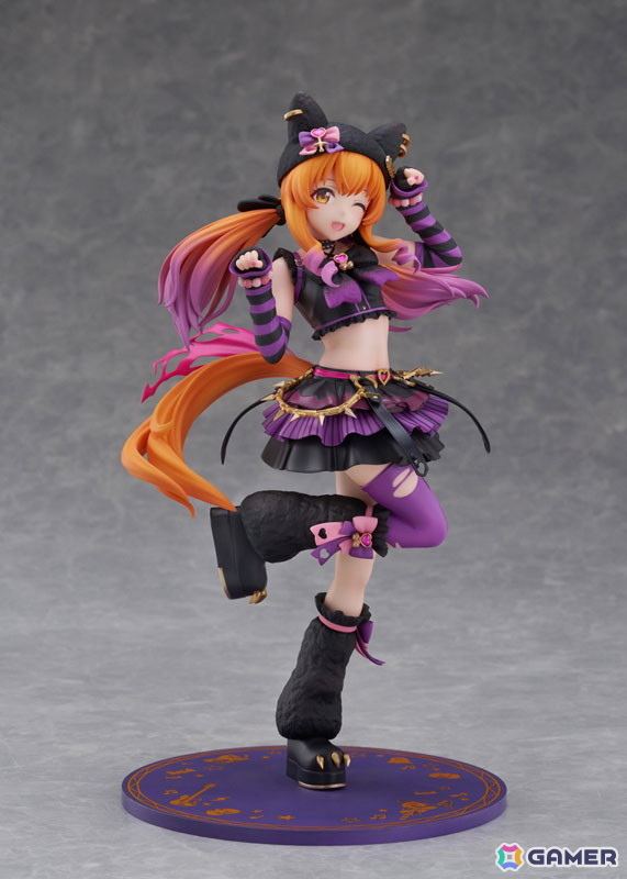 「ウマ娘」ハロウィンの衣装［ろっきん☆MewMeow］を身にまとったマヤノトップガンが立体化！パチッと決まったウィンクがチャーミングさを存分に引き立てるの画像