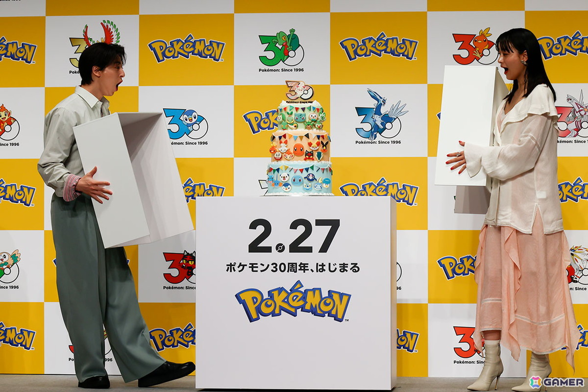 初代の3色をイメージした「ポケモンジェット」やプロ野球12球団とのタイアップなど企業コラボも続々発表！「ポケモン30周年、はじまる」キックオフ発表会レポートの画像